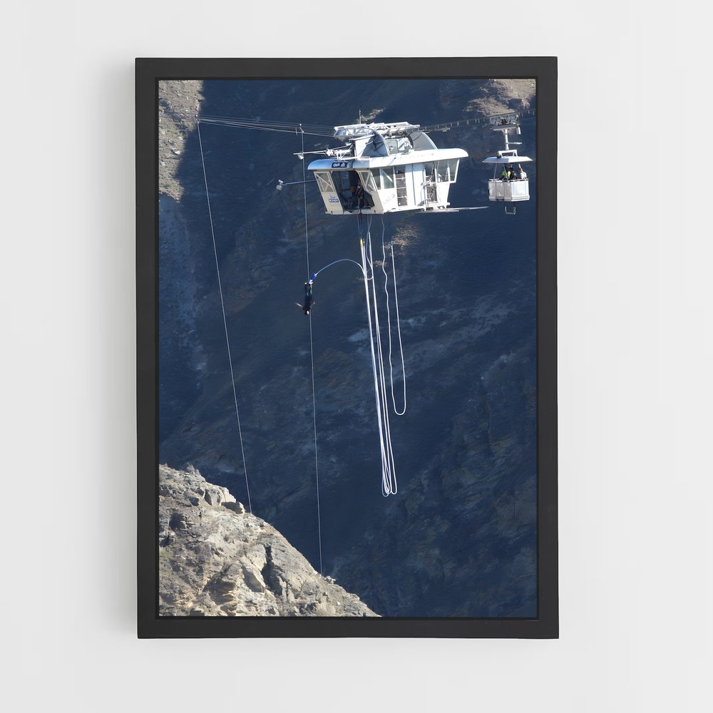 Poster Envol Extrême – affiche Saut à l’élastique (vue 2)